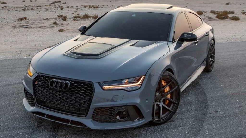 ดาราดังเกาหลี EXO - Baekhyun ดารา เกาหลี ไอดอล เกาหลี ศิลปิน เกาหลี ออดี้ อาร์เอส 7 (Audi RS 7)