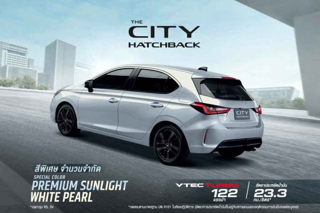 Honda City Hatchback 2023 รถราคาไม่เกิน 6 แสน รถยนต์ราคา 6 แสน 2023 ฮอนด้า ซิตี้ แฮทช์แบ็ค