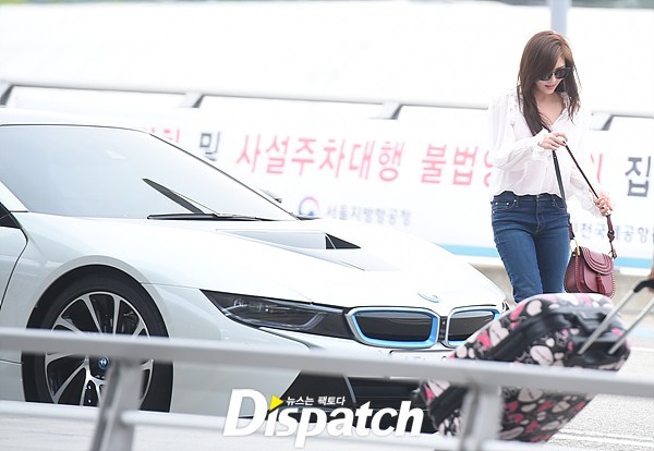 ดารา เกาหลี สุดสวย Ha Ji Won บีเอ็มดับเบิลยู ไอ 8 (BMW i8)