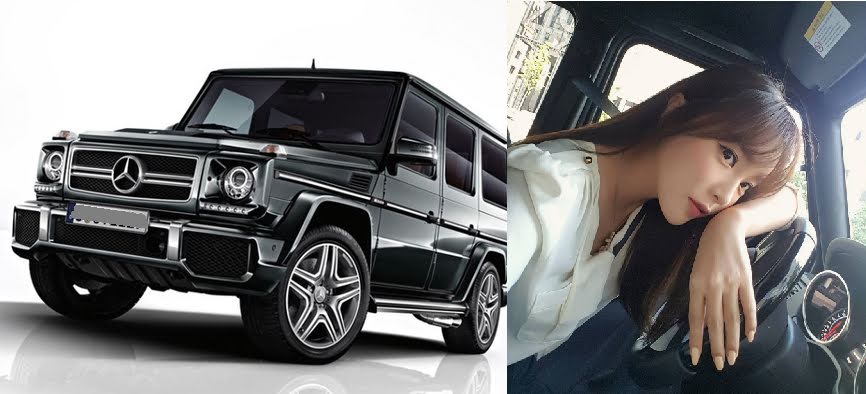 เมอร์เซเดส-เบนซ์ เอเอ็มจี จี 63 (Mercedes AMG G63) ฮง จิน ย็อง (Hong Jin Young) ดารา เกาหลี