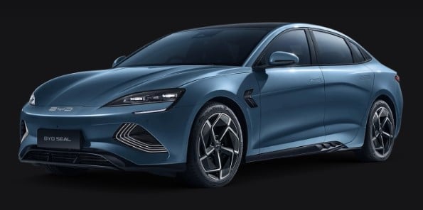 BYD Seal สี ตัวถัง 2023 ราคารถบีวายดี ซีล ผ่อน สเปค สีเทา Space Grey
