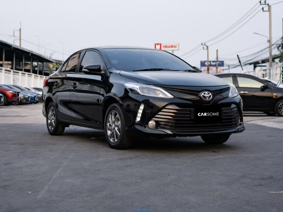 Toyota Vios รุ่นปี 2019 รถ ที่คนไทยนิยม รถยอดนิยม รถที่นิยมในไทย รถยนต์ยอดนิยม