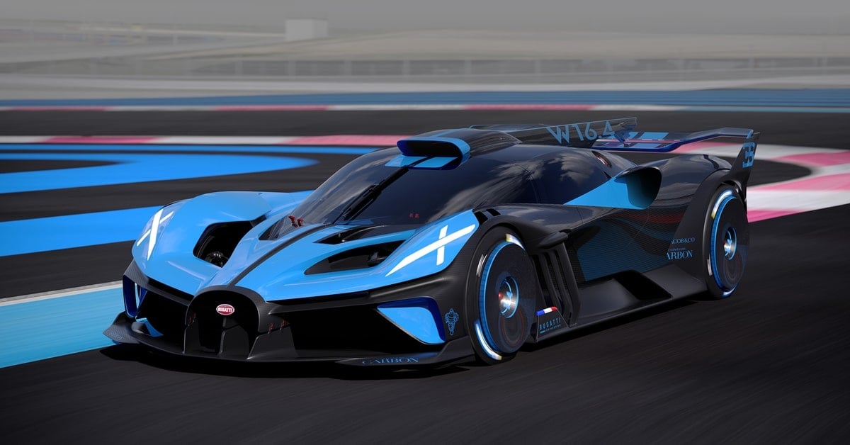 Bugatti Bolide hypercar