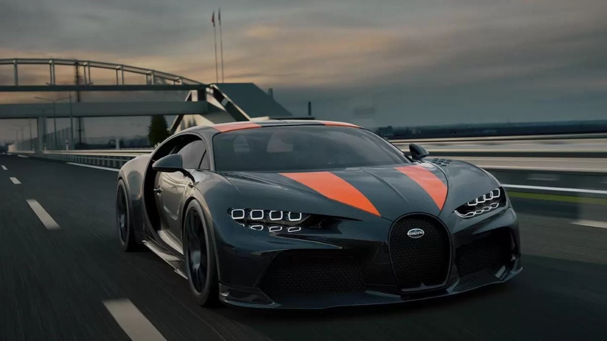bugatti chiron super sport 300+ hypercar