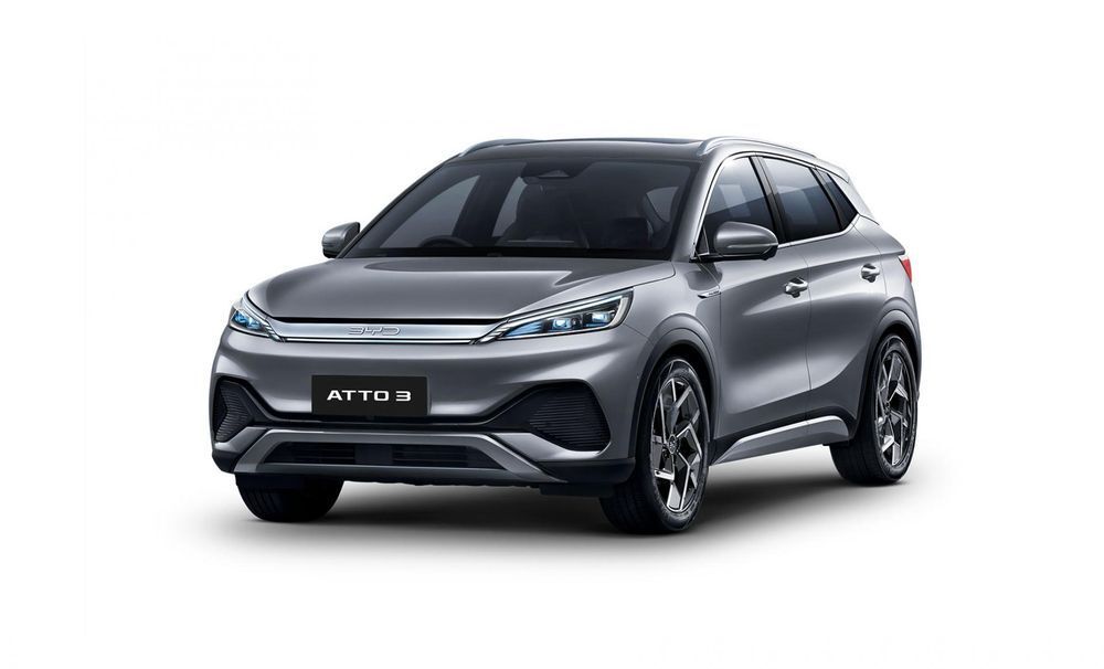 BYD Atto 3 Boulder Grey บีวายดี อ๊อตโต้ 3 yuan plus สีเทา