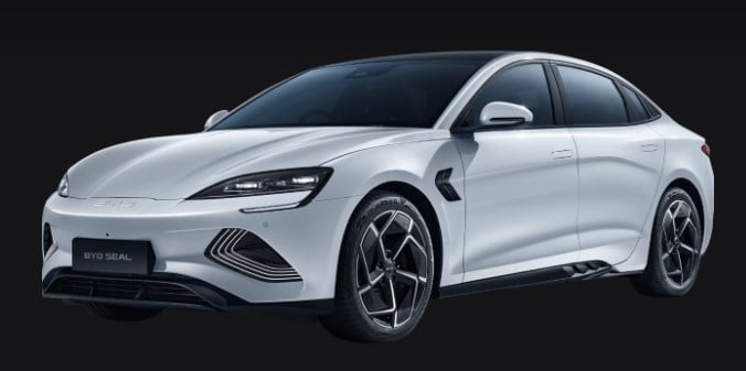 BYD Seal สี ตัวถัง 2023 ราคารถบีวายดี ซีล ผ่อน สเปค สีขาว Horizon White