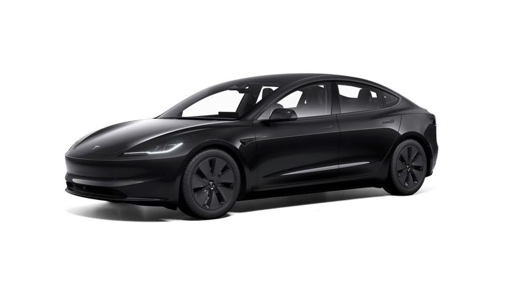 Tesla Model 3 2024 สีดำ เทสล่า โมเดล สาม