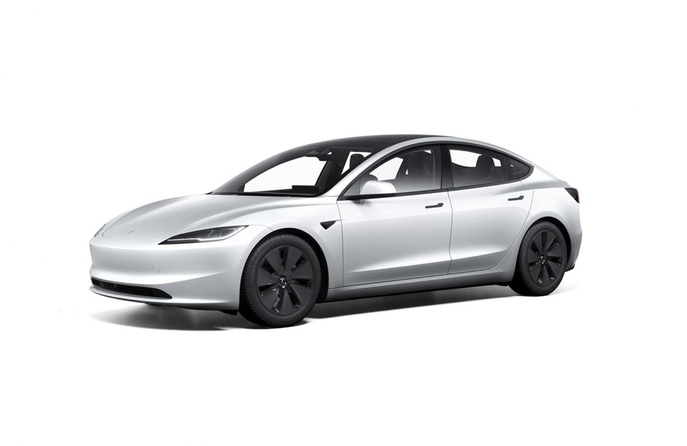 Tesla Model 3 2024 สีขาว เทสล่า โมเดล สาม